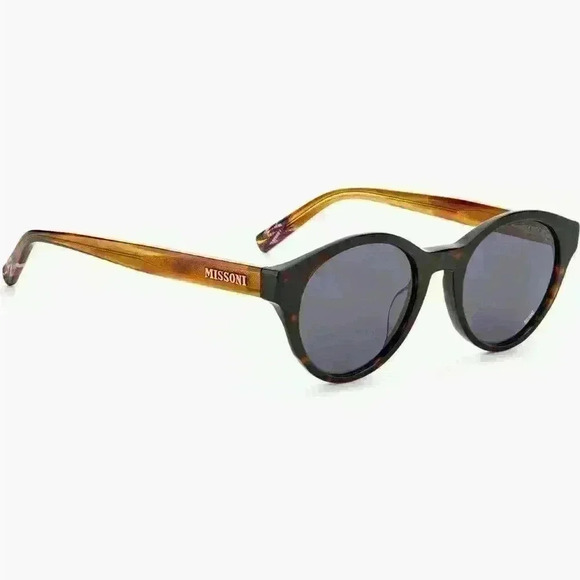 NWT MISSONI 49mm Round Sunglasses w/ Contrast Colors main image 9